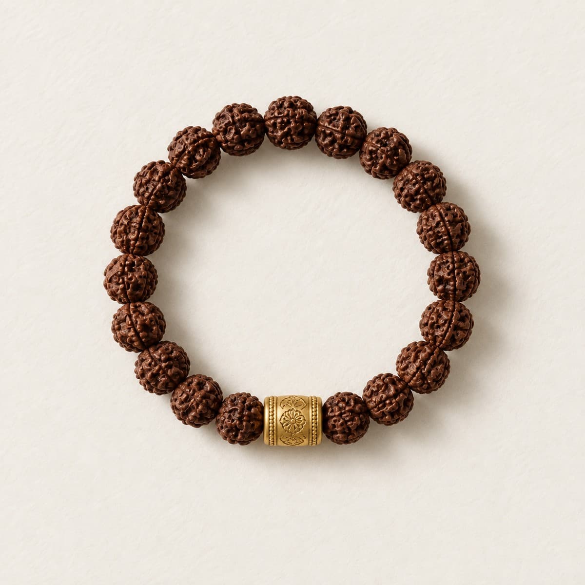 Gold Plated Modern Rudraksha