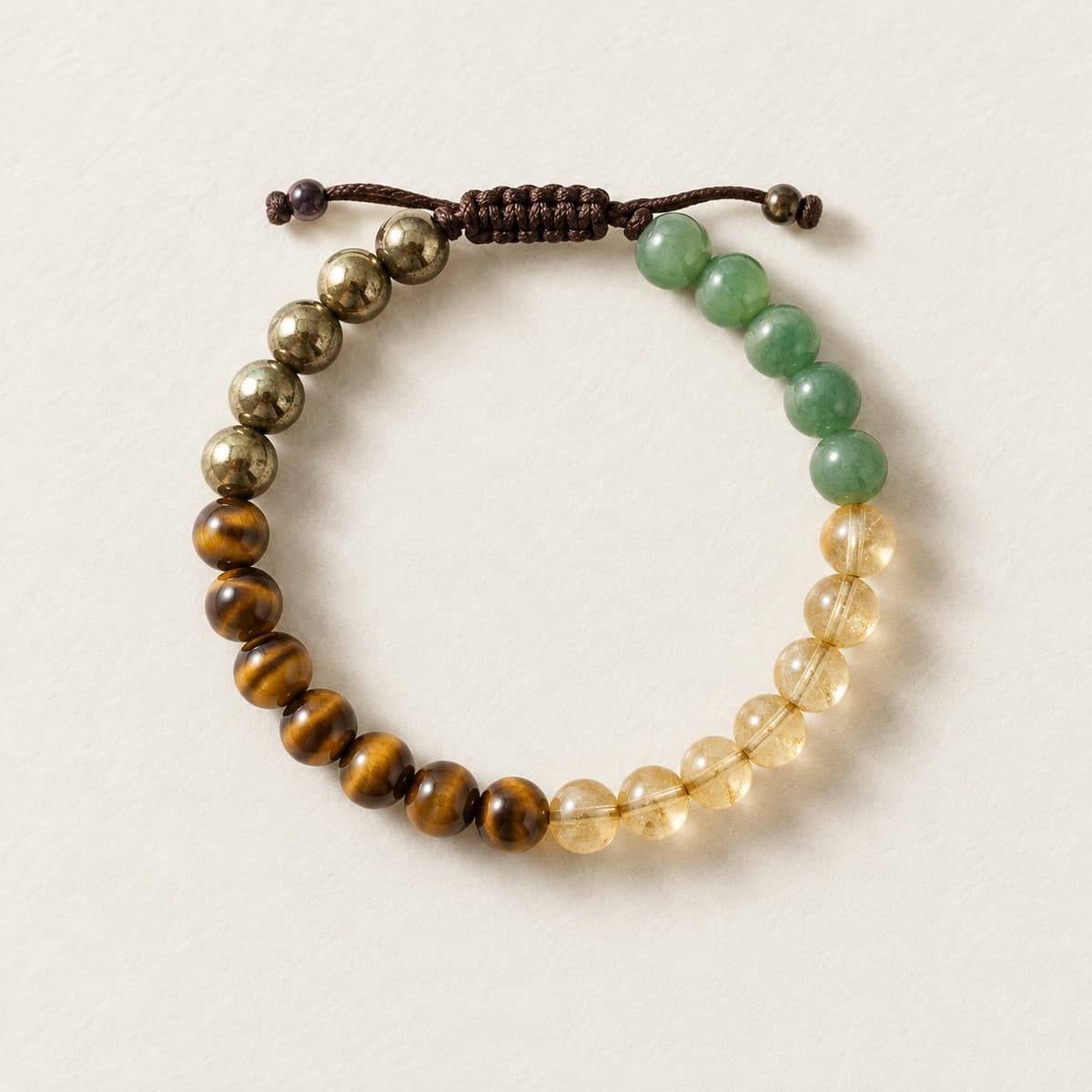 Pyrite & tiger eye
